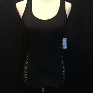 NWT Forever 21 active sleeveless top with mesh